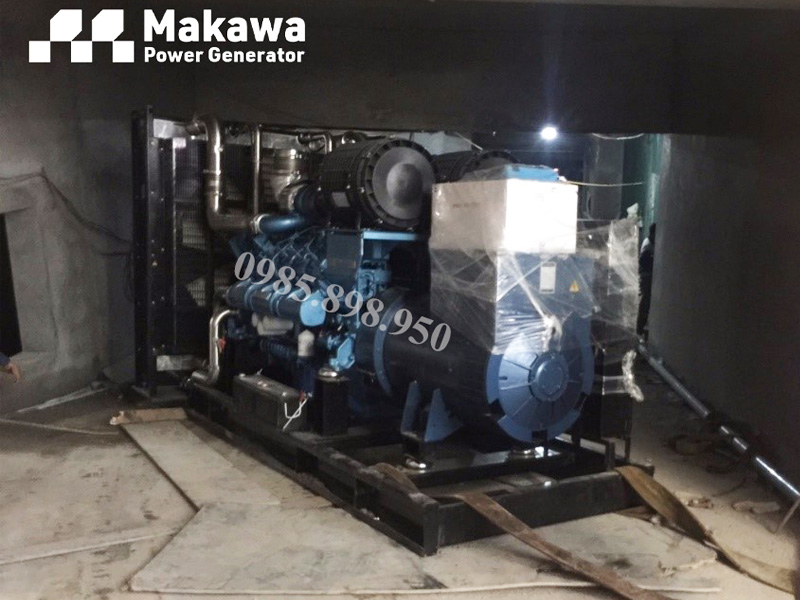 Makawa - Giải pháp kỹ thuật chi tiết lắp đặt 2 máy phát điện Baudouin 800kVA cho khách sạn Melia