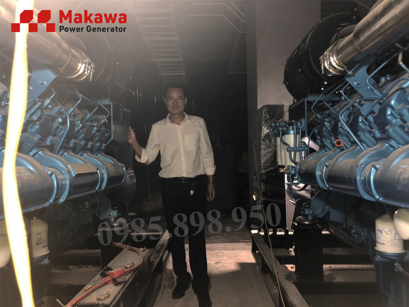 Tổng quan dự án lắp đặt 2 máy phát điện Baudouin 800kVA cho khách sạn Melia tại Quảng