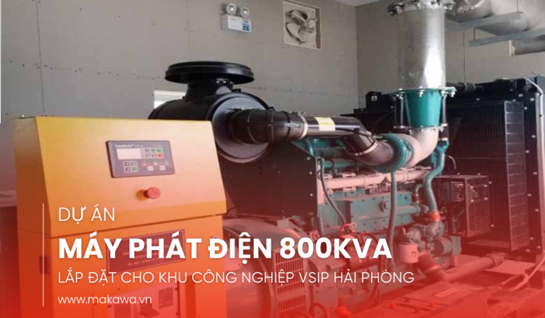 Lắp Đặt Máy Phát Điện Cummins 800kVA Cho Khu Công Nghiệp VSIP Hải Phòng