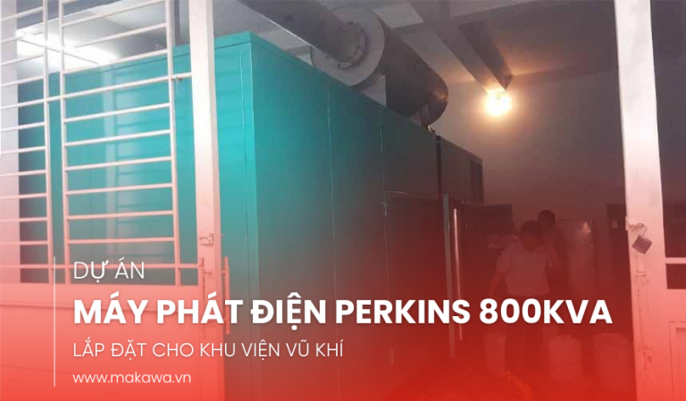 Lắp Đặt Máy Phát Điện Cummins 800kVA Cho Dự Án Khu Viện Vũ Khí