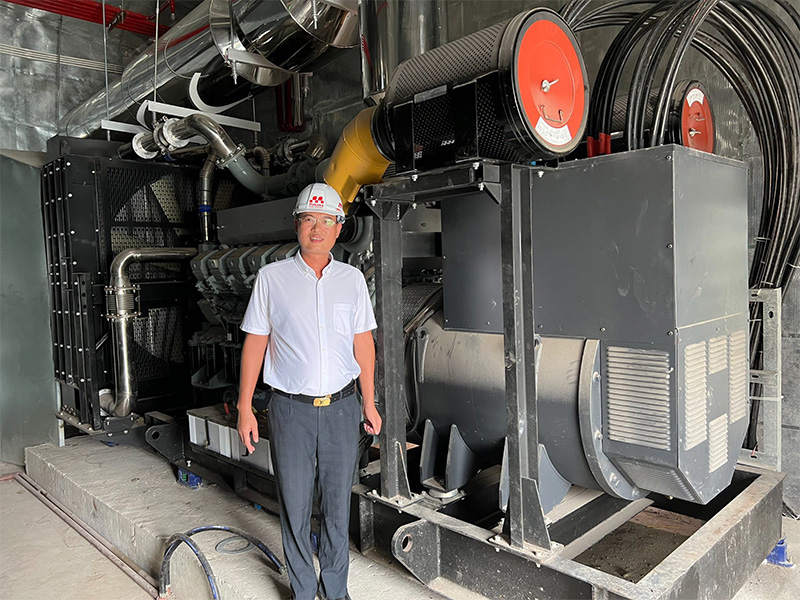 Lợi ích chiến lược lắp đặt 2 máy phát điện Mitsubishi 1500kVA 