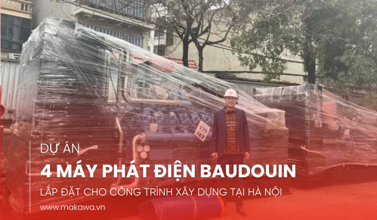 Cung Cấp 4 Máy Phát Điện Baudouin 1250kVA Tại Hà Nội