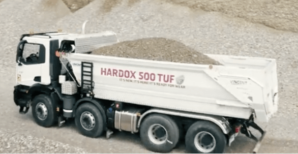 Hardox chịu mài mòn, chịu va đập