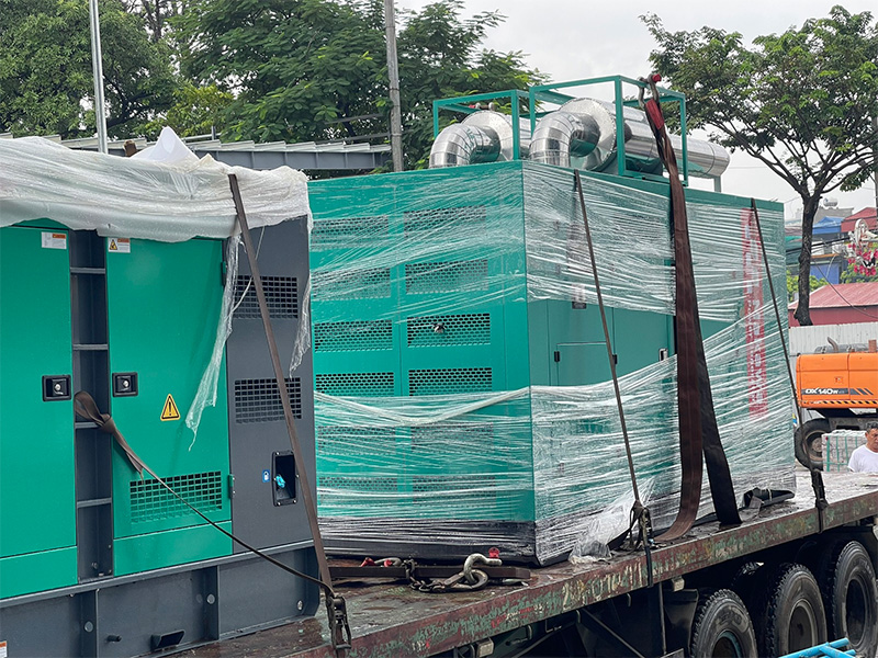 Máy phát điện Doosan 750kVA nhập khẩu đầy đủ chứng từ CO/CQ