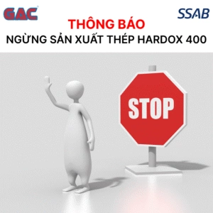 Ngừng sản xuất thép Hardox 400