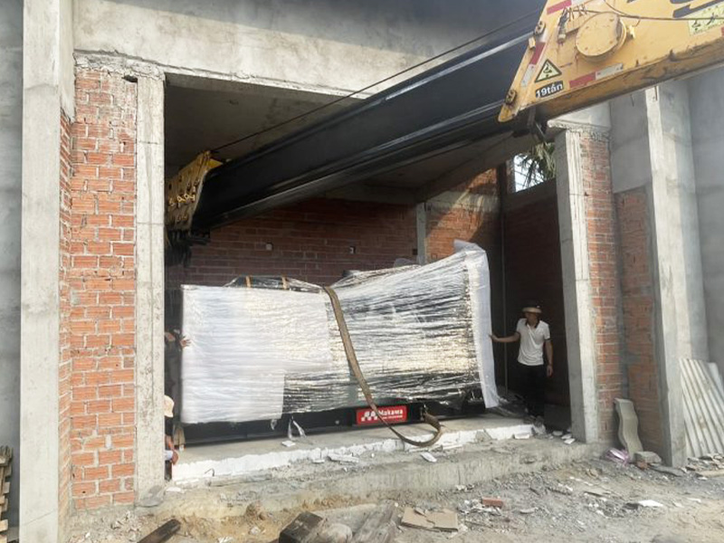 Giải pháp kỹ thuật lắp đặt máy phát điện Mitsubishi 1000kVA đến từ Makawa Power