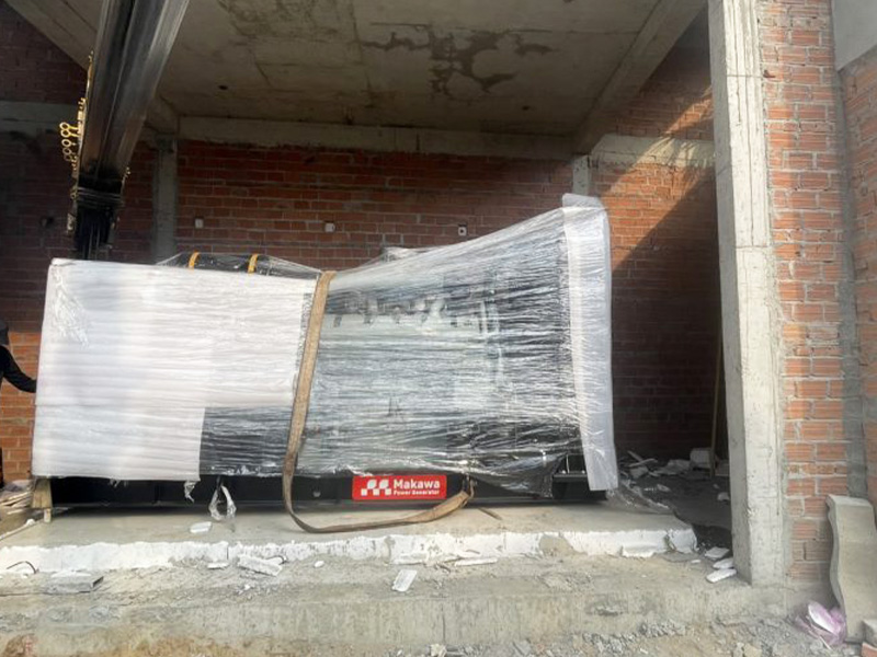 Lắp đặt máy phát điện Mitsubishi 1000kVA và kết nội hệ thống