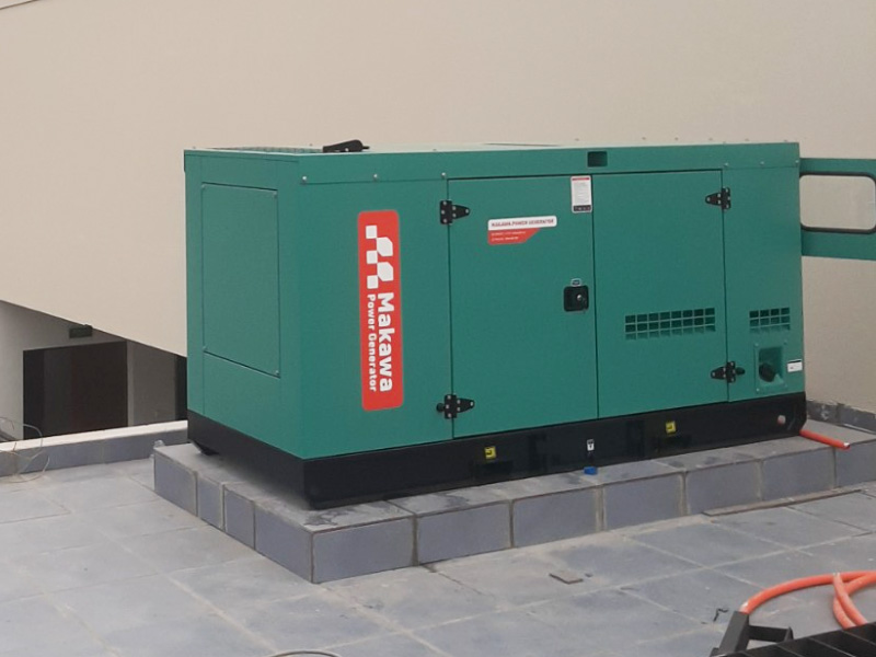 Dự án lắp đặt máy phát điện 100kVA cho trung tâm thương mại tại Việt Trì