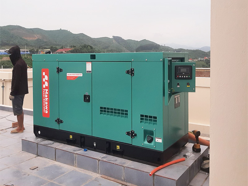 Quy trình triển khai lắp đặt máy phát điện 100kVA tại Trung tâm thương mại Việt Trì