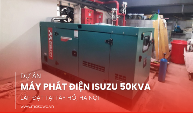 Hoàn Thành Dự Án Lắp Đặt Máy Phát Điện Isuzu 50KVA tại Hồ Tây, Hà Nội