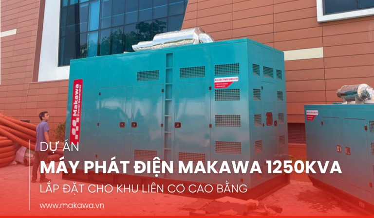Hoàn Thiện Lắp Đặt Máy Phát Điện 1250kVA Cho Khu Liên Cơ Tại Tỉnh Cao Bằng