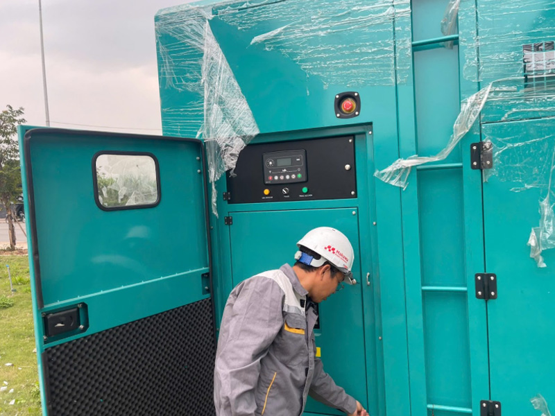 Quy trình lắp đặt hoàn thiện máy phát điện 750kVA tại bảo tàng Cao Bằng Quy trình lắp đặt hoàn thiện máy phát điện 750kVA tại bảo tàng Cao Bằng