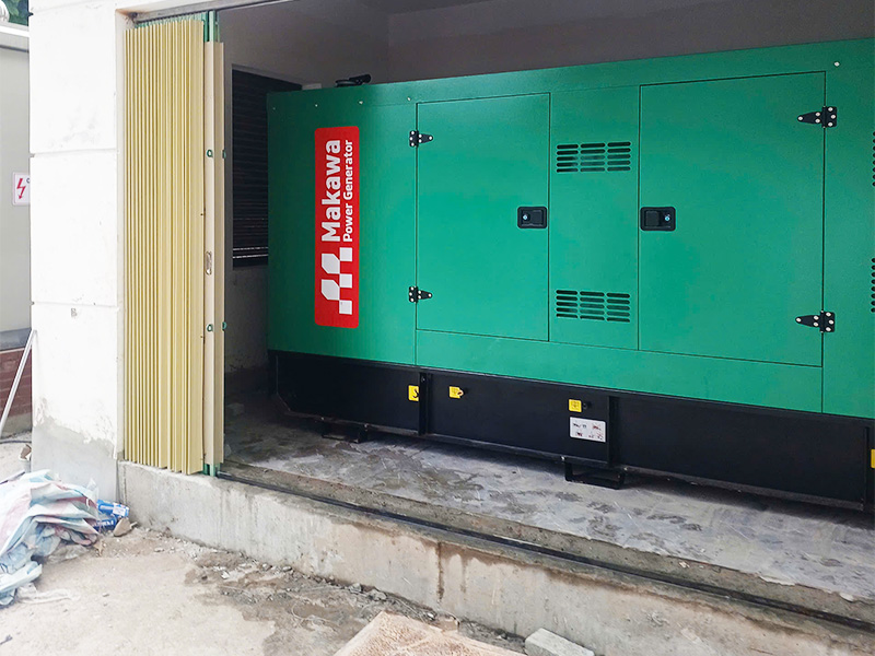 Hoàn thành lắp đặt máy phát điện Cummins 250kVA cho ngân hành Agribank