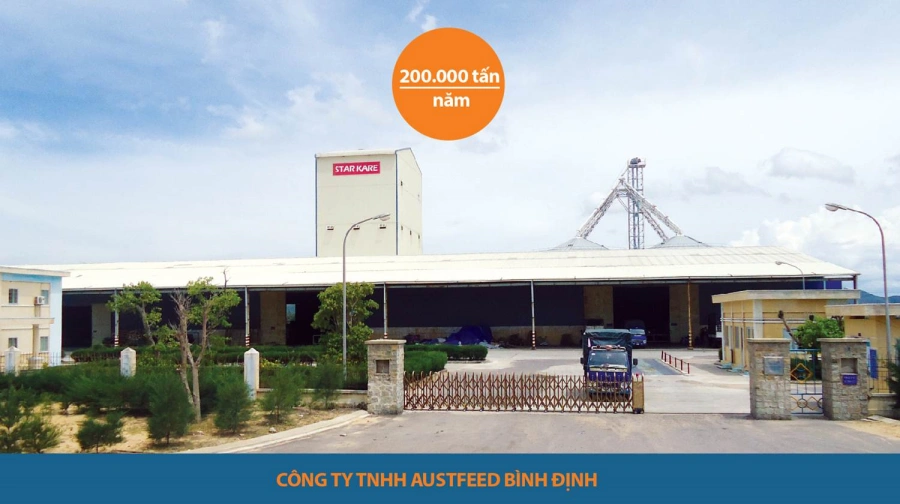 Nhà máy Mavin Austfeed tại Nghệ An và Bình Định