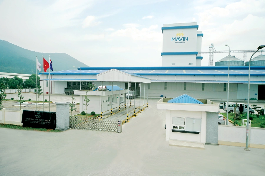 Nhà máy Mavin Austfeed tại Nghệ An và Bình Định