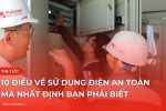 sử dụng điện an toàn