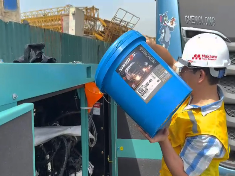 Dấu hiệu nhận biết cần thay dầu máy phát điện Dấu hiệu nhận biết cần thay dầu máy phát điện