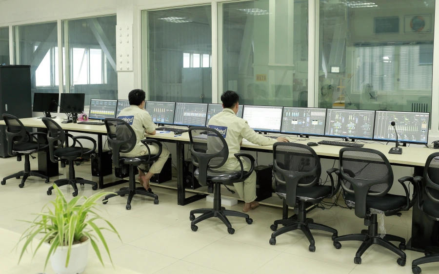 Trung tâm điều khiển tại nhà máy