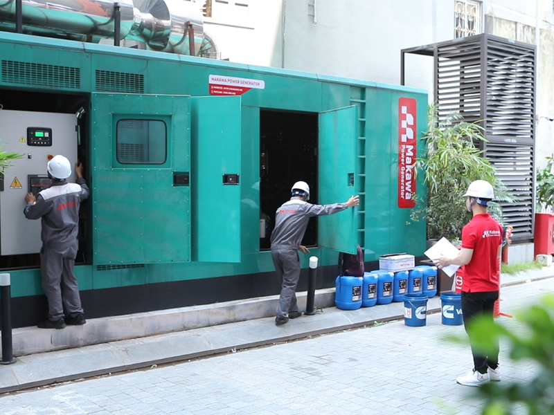 Bảo dưỡng sau định kỳ vận hành máy phát điện