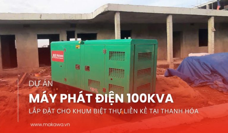 Hoàn thiện lắp đặt máy phát điện Cummins 100kVA tại Thanh Hóa