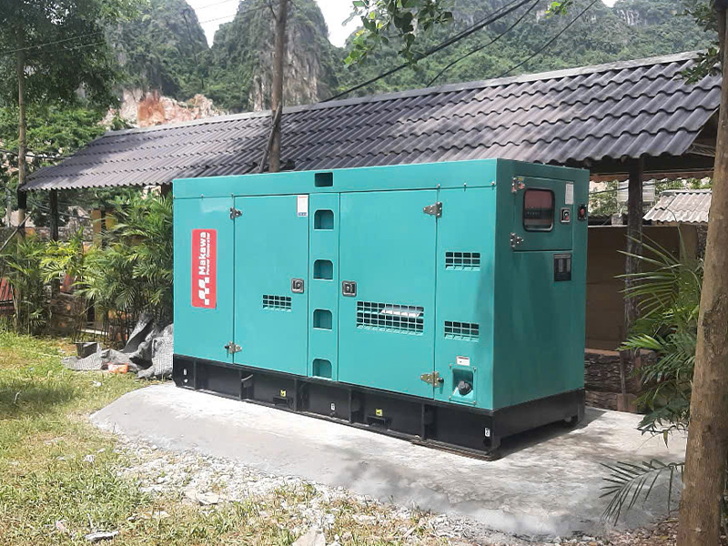 Quy mô dự án lắp đặt máy phát điện 150kVA cho khu vui chơi tại Hòa Bình