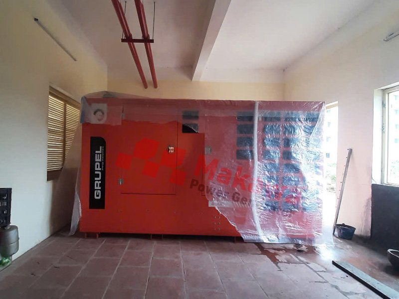 Quy trình thi công lắp đặt máy phát điện Grupel 300kVA