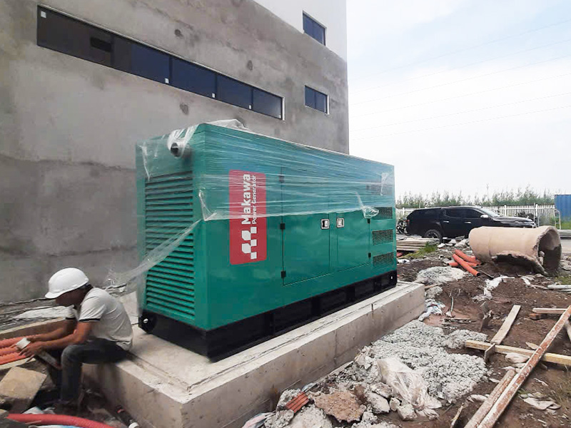 Phạm vi triển khai dự án lắp đặt máy phát điện Makawa Power 100kVA