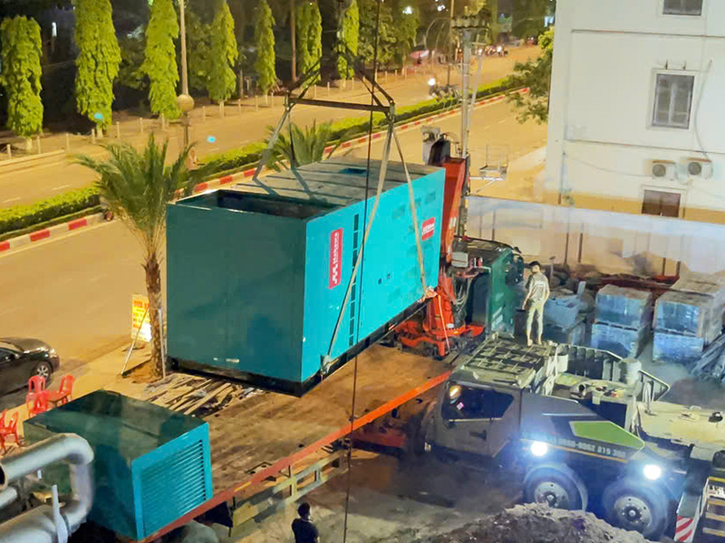 Quy trình triển khai dự án lắp đặt máy phát điện Mitsubishi 1500kVA Quy trình triển khai dự án lắp đặt máy phát điện Mitsubishi 1500kVA