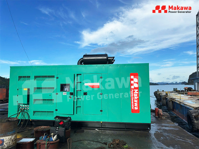 Makawa - Hoàn thành lắp đặt máy phát điện động cơ thủy 1000kVA cho cảng biển tại Quảng Ninh Makawa - Hoàn thành lắp đặt máy phát điện động cơ thủy 1000kVA cho cảng biển tại Quảng Ninh