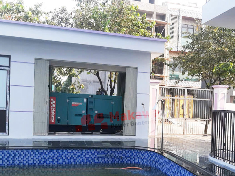 Quy trình lắp đặt phát điện Makawa Power 150kVA cho khách sạn tại Thanh Hóa 