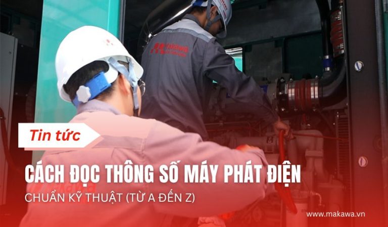 CÁCH ĐỌC THÔNG SỐ MÁY PHÁT ĐIỆN CHUẨN KỸ THUẬT (TỪ A ĐẾN Z)