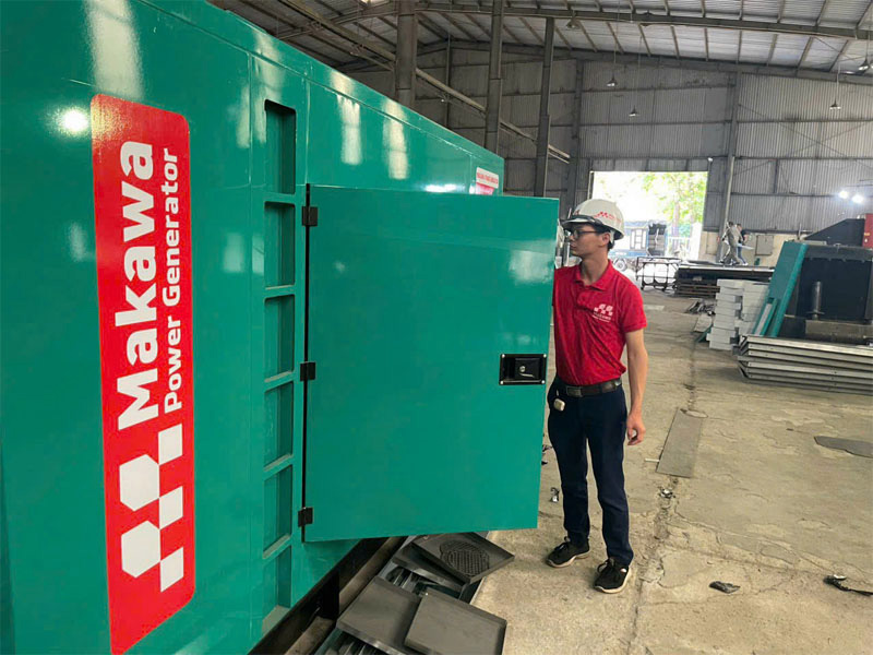 Cam kết vàng về chất lượng máy phát điện công nghiệp cũ tại Makawa