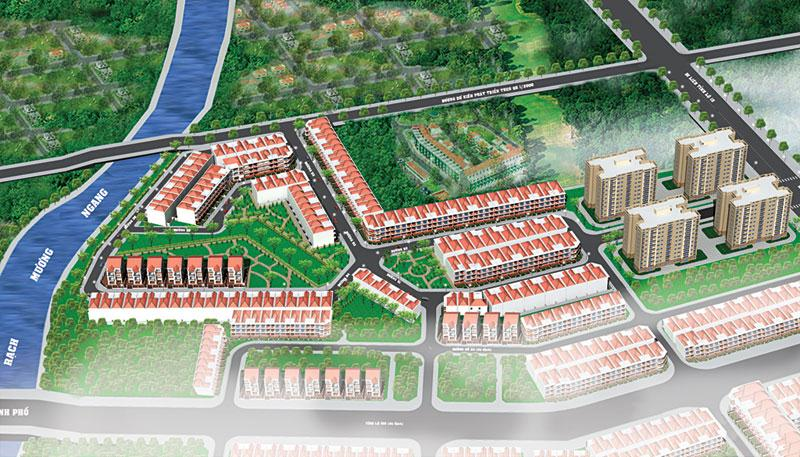 Dự án khu dân cư Phú Gia – xã Phú Xuân – huyện Nhà Bè