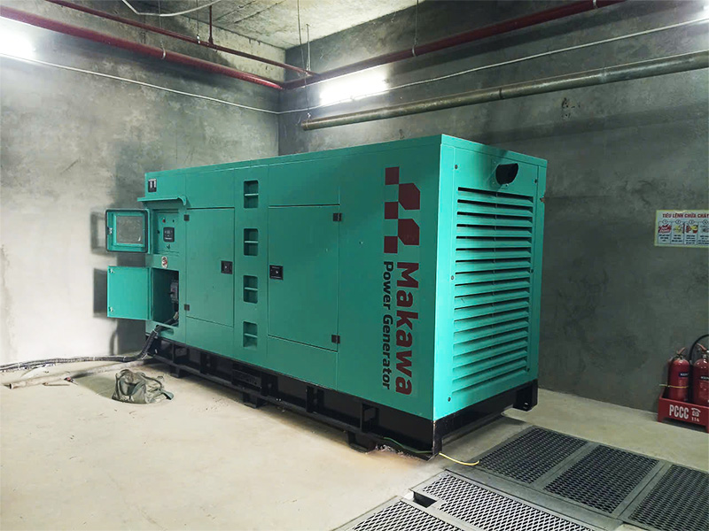 Lắp đặt máy phát điện Makawa Power 300kVA với Chính sách Hậu mãi và Bảo trì bền vững 