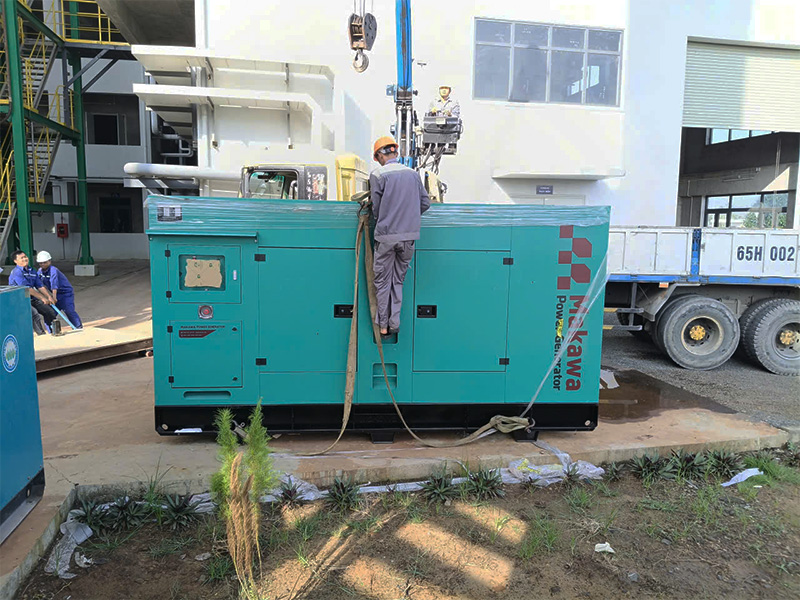 Lý do lựa chọn máy phát điện Makawa Power 300kVA  tại Nhà máy xử lý rác thải Hậu Giang 