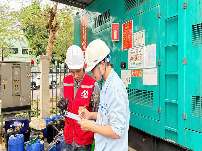 Nhật ký vận hành và bảo trì, bảo dưỡng máy phát điện công nghiệp