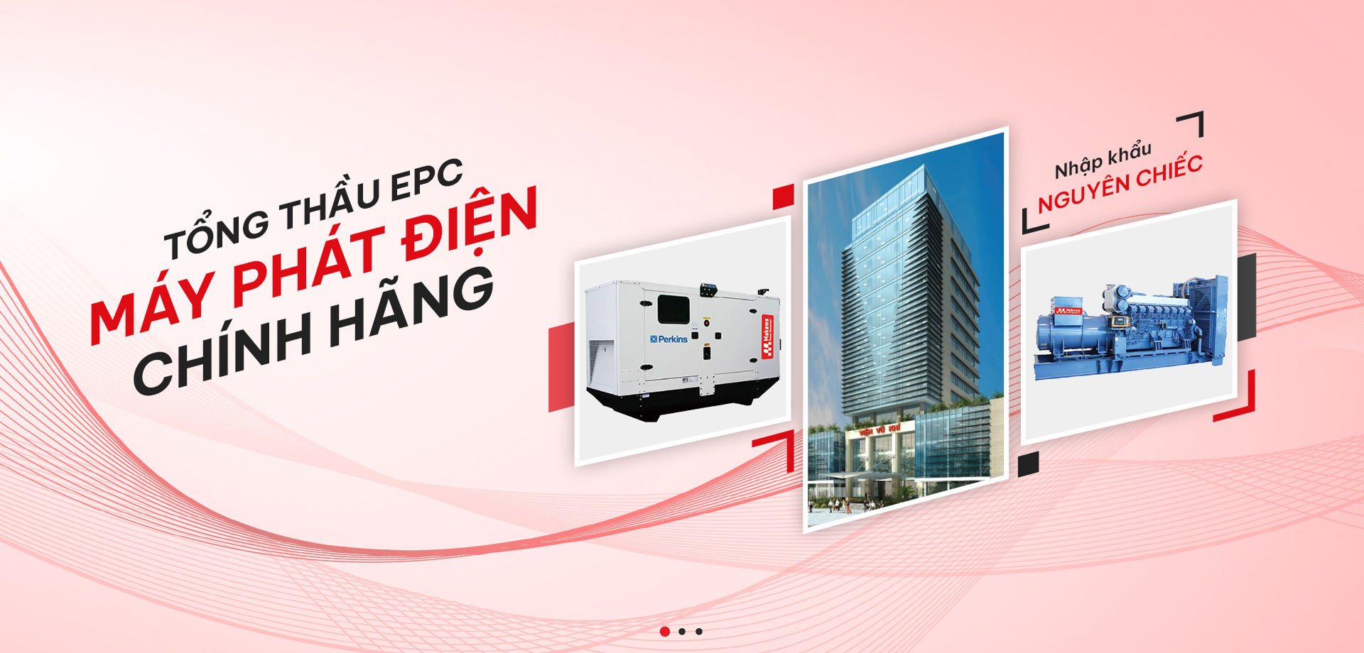 Nhà cung cấp máy phát điện công nghiệp nhập khẩu chính hãng giá rẻ