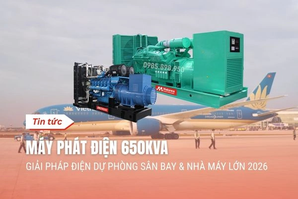 may phat dien 650kva