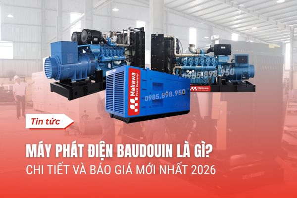 Máy Phát Điện Baudouin Là Gì? Chi Tiết Và Báo Giá Mới Nhất 2026