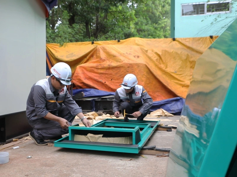 Ứng Dụng Vỏ Cách Âm Máy Phát Điện Ứng Dụng Vỏ Cách Âm Máy Phát Điện