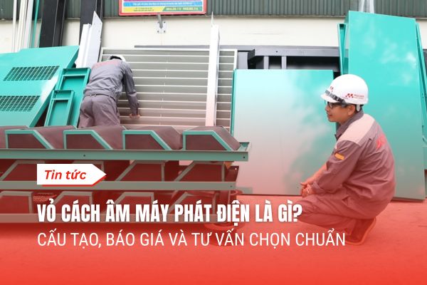 Vỏ Cách Âm Máy Phát Điện Là Gì? Cấu Tạo, Báo Giá Và Tư Vấn Chọn Chuẩn