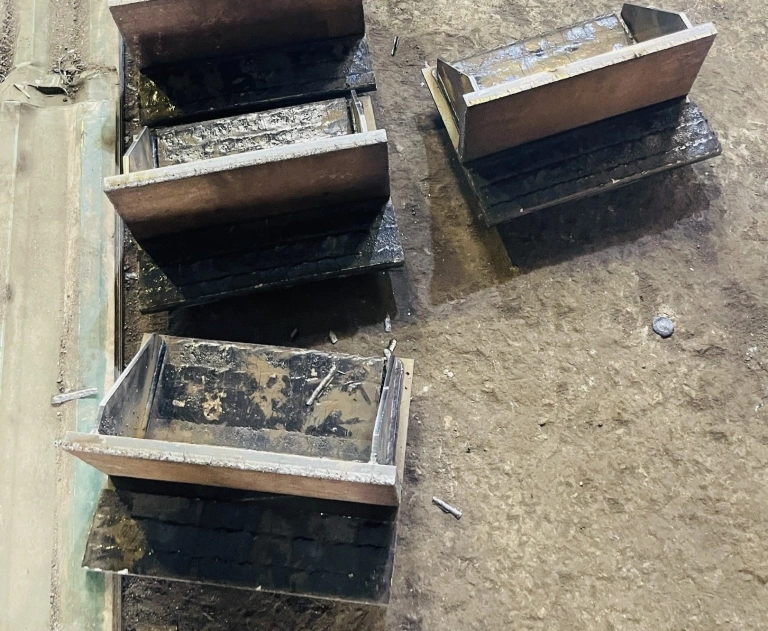 Dự án tấm lót phễu tuyển xỉ