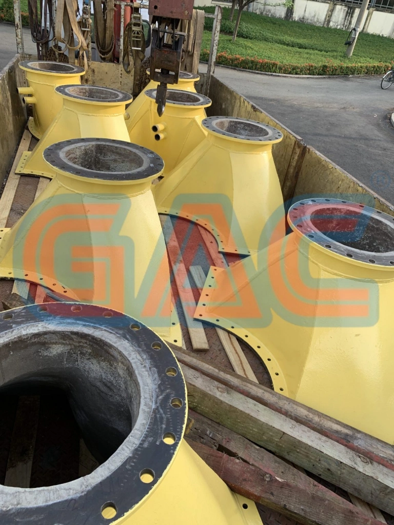 Chống mài mòn đường ống vận chuyển than