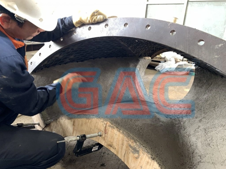 DỰ ÁN THI CÔNG CHỐNG MÀI MÒN ĐƯỜNG ỐNG VẬN CHUYỂN THAN – NHÀ MÁY NHIỆT ĐIỆN VĨNH TÂN 2 - Hình ảnh dự án