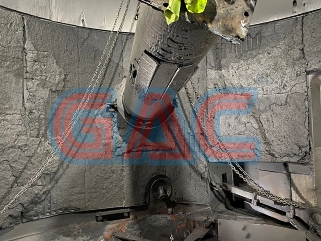 HIỆN TRẠNG MÁY NGHIỀN THAN - DỰ ÁN THI CÔNG CHỐNG MÀI MÒN CHO MÁY NGHIỀN THAN