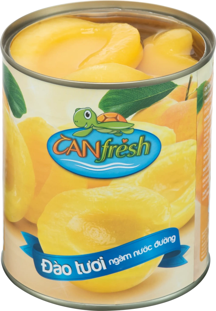 Đào tươi ngâm nước đường CANFRESH 820g