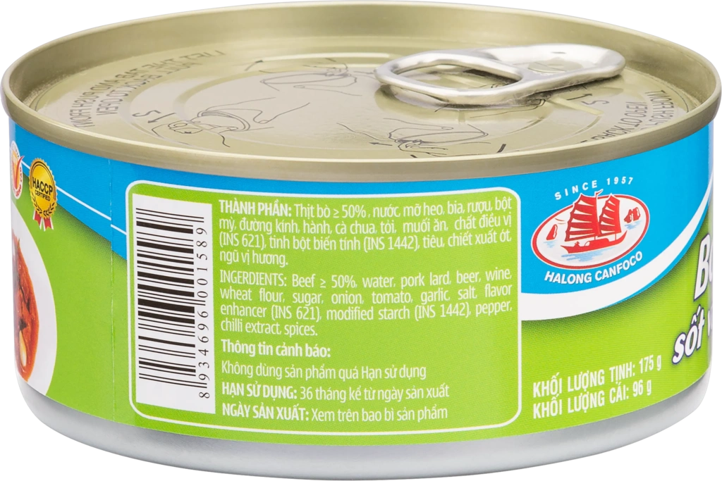 Thịt bò sốt vang 175g