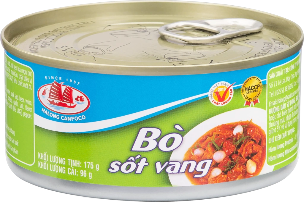 Thịt bò sốt vang 175g