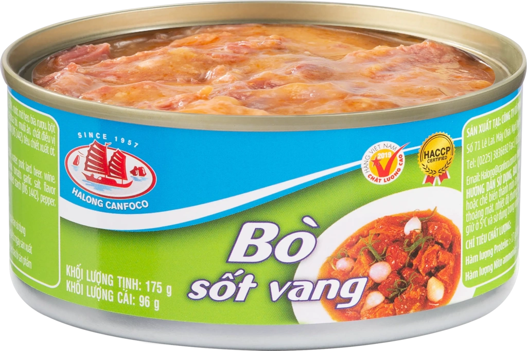 Thịt bò sốt vang 175g