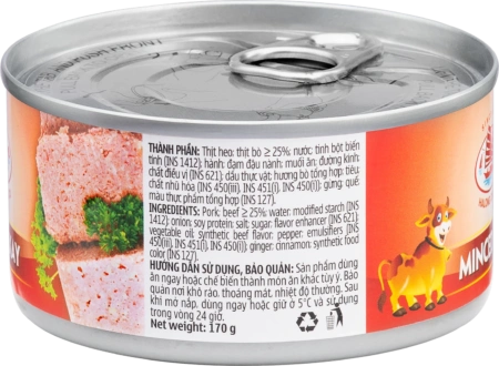Thịt bò xay 170g